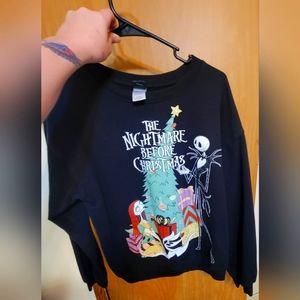 Nightmare before christmas womans sweater